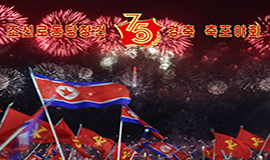 조선로동당창건 75돐경축 축포야회